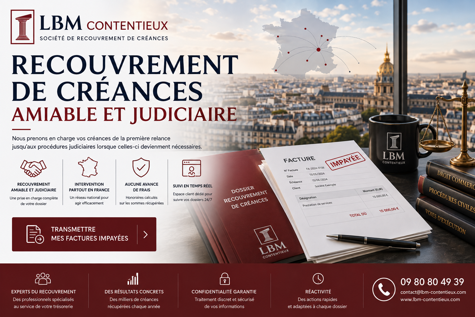 recouvrement-amiable-et-judiciaire LBM CONTENTIEUX